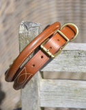 Haymoor Rolled Bridle Leather Collar