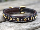 Coniston Jewelled Leather Collar