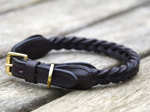 Ennerdale Plaited Leather Collar