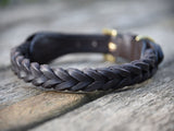 Ennerdale Plaited Leather Collar