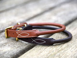 Haystacks Rolled Leather Collar