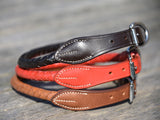 Mellbreak Rolled Plaited Leather Collar
