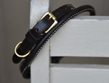 Bowfell Narrow Rolled Leather Collar
