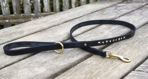 Constantine Jewelled Leather Lead