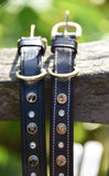 Coniston Jewelled Leather Collar