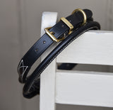 Haystacks Rolled Leather Collar
